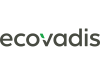 The EcoVadis logo showcases the company name in lowercase letters with a green accent over the “v” on a light background, reflecting its commitment to sustainability. Sourcing, Procurement, 3rd Party Risk