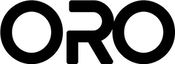 The image displays the word ORO in bold, black, modern capital letters on a light background. Sourcing, Procurement, 3rd Party Risk