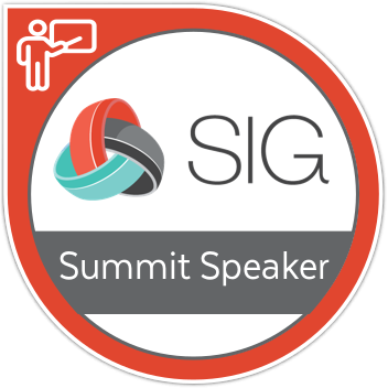 Summit speaker Badge