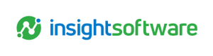 Logo of insightsoftware, featuring a green circular icon with white connected nodes on the left, alongside the company name in blue (insight) and green (software) text for a modern software brand image. Sourcing, Procurement, 3rd Party Risk