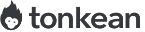 Tonkean logo featuring a stylized monkey face inside a flame shape next to the word “tonkean” in bold, lowercase letters, highlighting an innovative design. Sourcing, Procurement, 3rd Party Risk